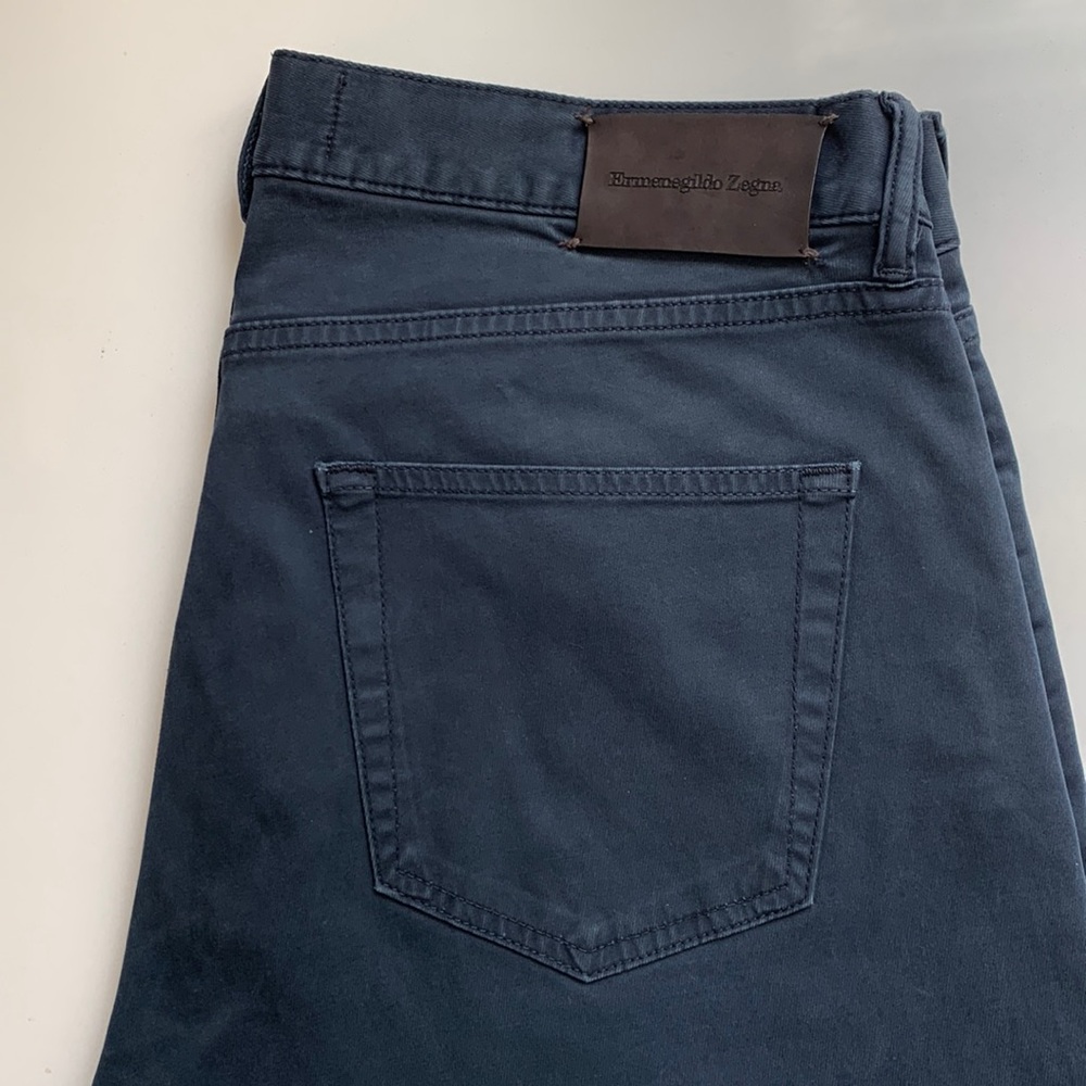 Ermenegildo Zegna Navy Men's Jeans